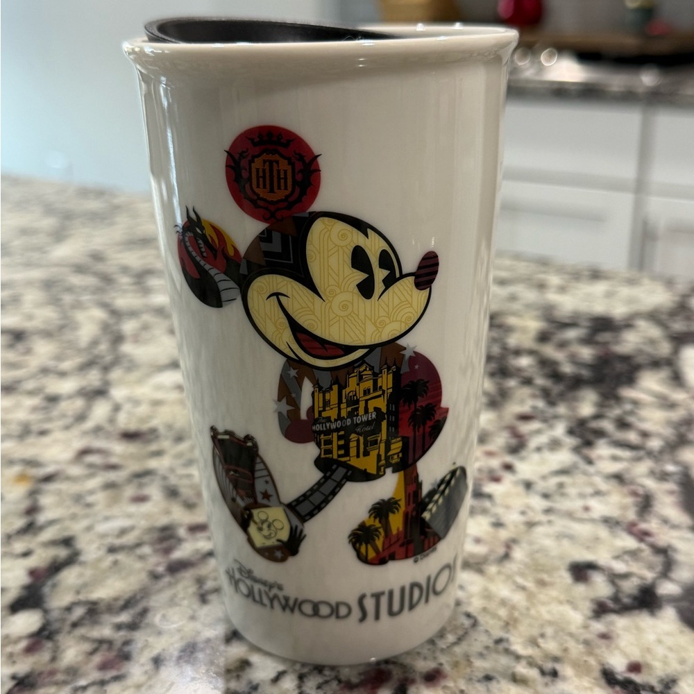 Disney Hollywood Studios White Travel Mug